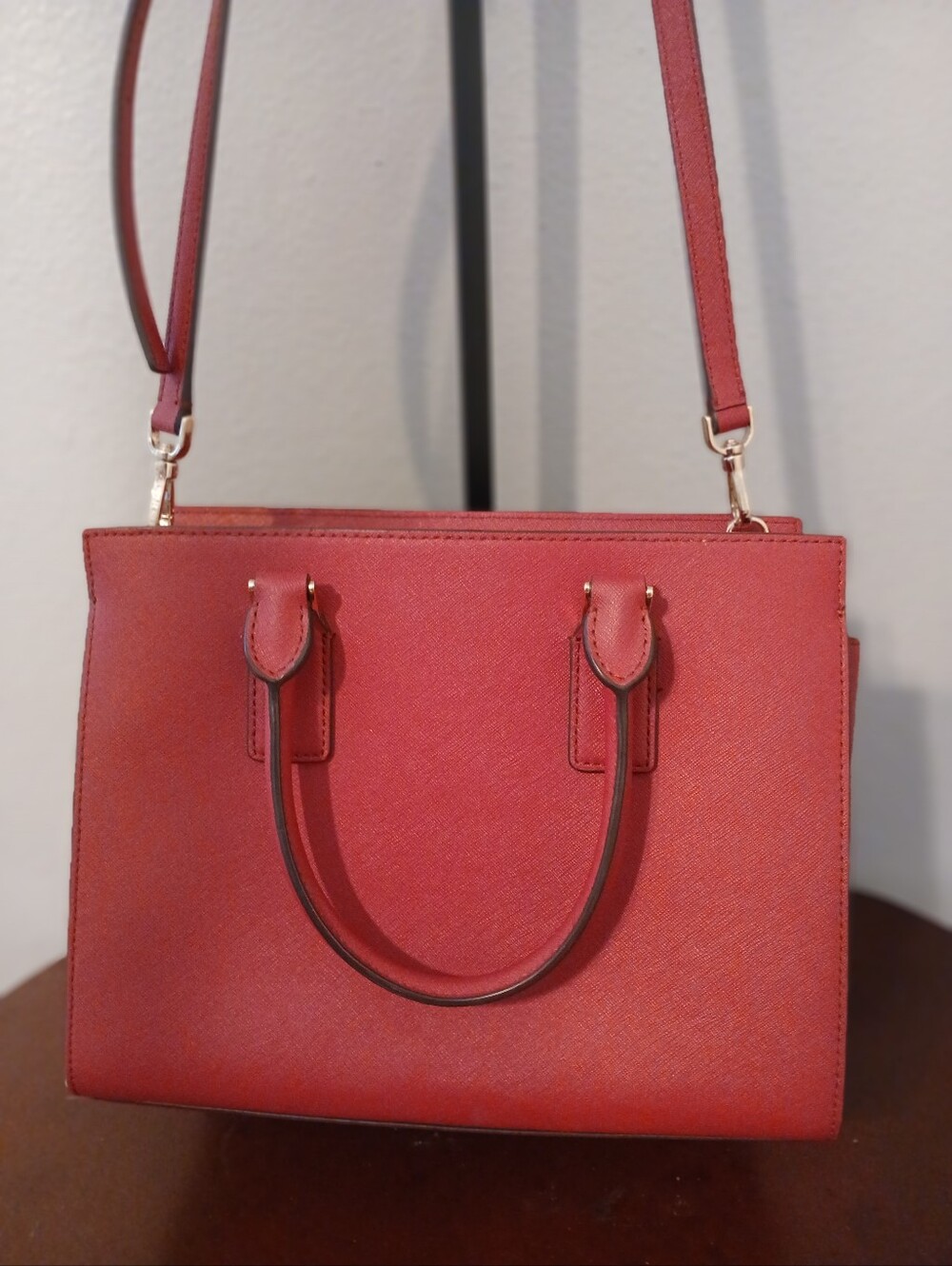 Kate Spade Cameron Saffiano red leather - Picture 6 of 8